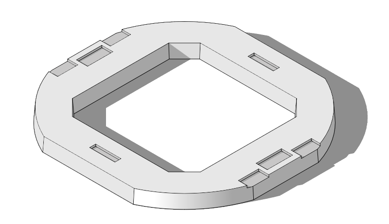 Seating slab