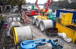 wetcast jacking pipes