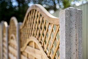 Tracey Concrete Slotted H Post Cover