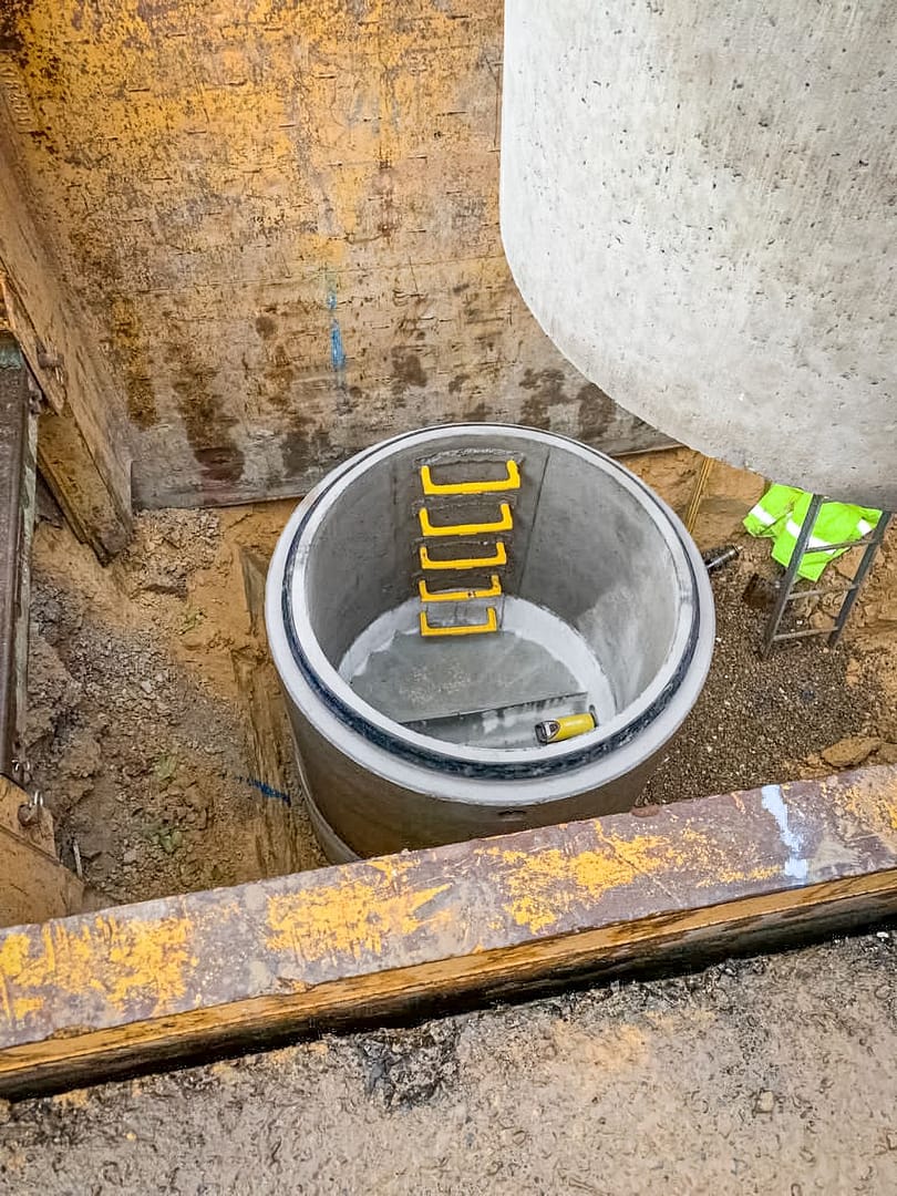 HH Construction are using our Perfect Base™ & watertight manhole system